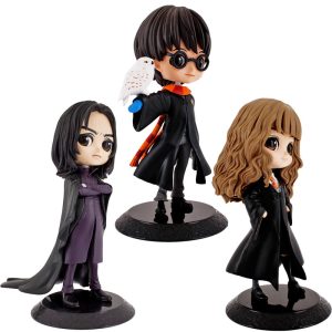 فیگور کیوپاسکت هری پاتر مجموعه 3 عددی هری، هرمیون و اسنیپ Harry Potter