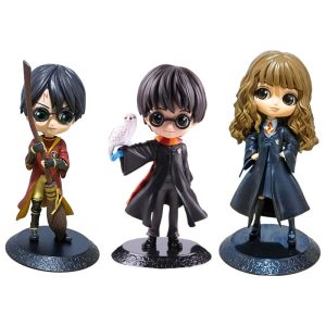 فیگور کیوپاسکت هری پاتر مجموعه 3 عددی دو هری و هرمیون گرنجر Harry Potter