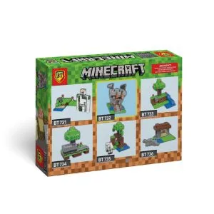 لگو ماینکرفت ورودی معدن و ریل ساختنی 88 تکه بیتی Minecraft