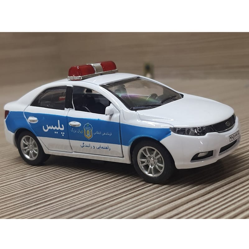 ماشین بازی فلزی طرح پلیس کیا سراتو - تصویر 4