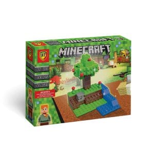 لگو ماینکرفت درخت و آبگیر همراه فیگور الکس ساختنی 83 تکه بیتی Minecraft