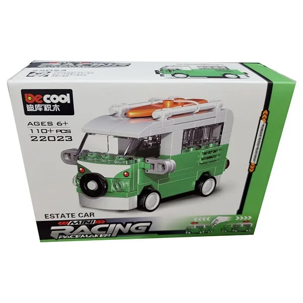 ساختنی دکول مدل Racing Car ۱۱۰ قطعه - تصویر 2